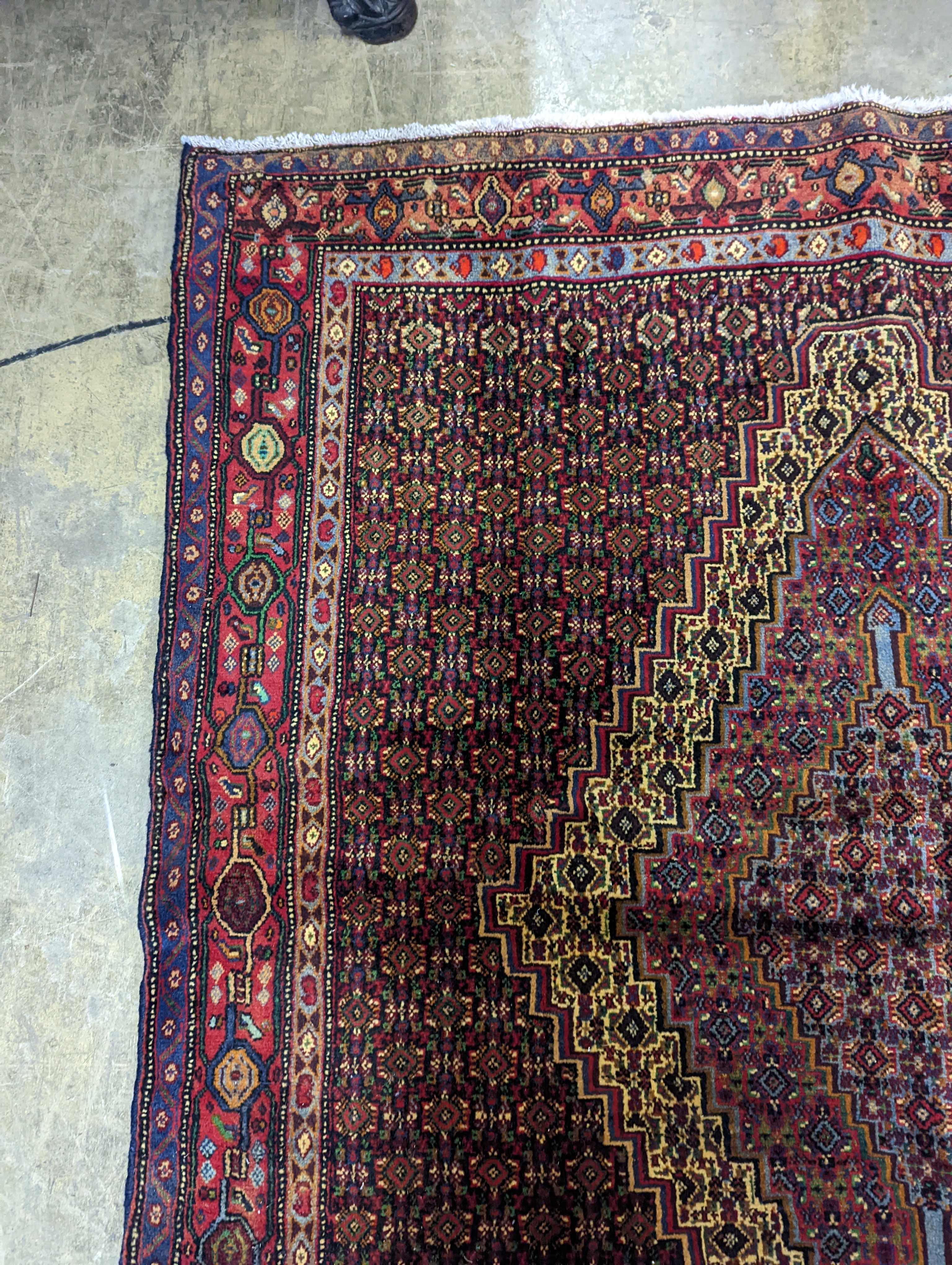 A Bijar rug, 160 x 128cm